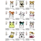12 Hamtaro Embroidery Designs Collections 01